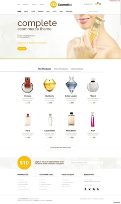 简约之美 EXPERTHEMES网页设计风格解析